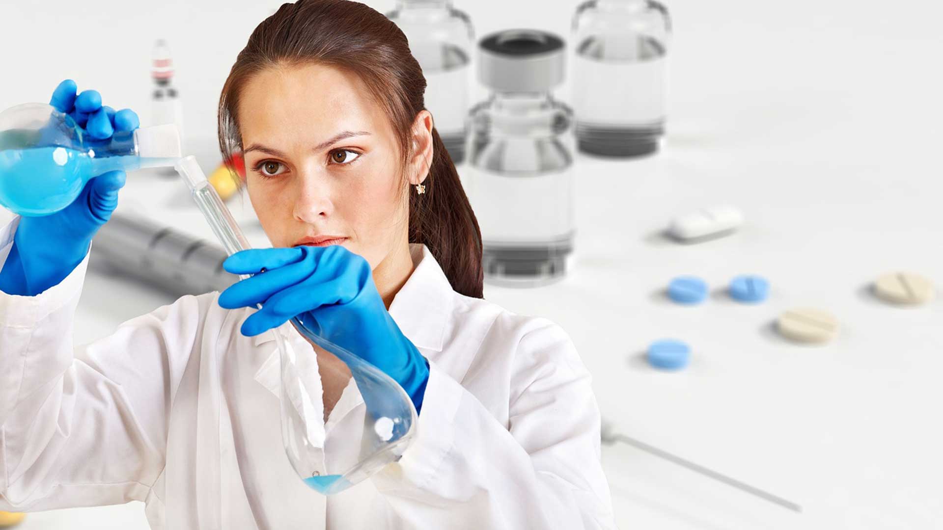 Scientifique au laboratoire